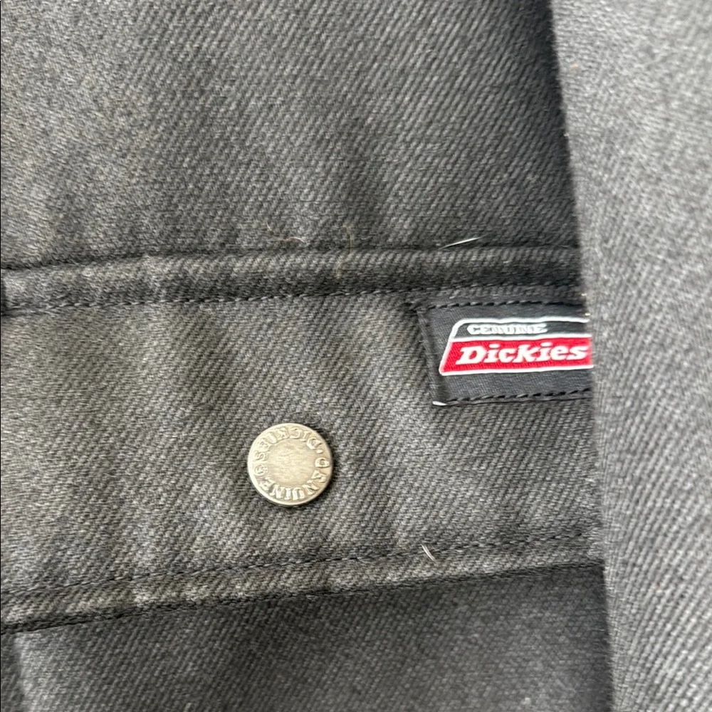 Dickies Men's Black Shirt Jacket. Thick 3X/ 54-56 - Picture 6 of 6